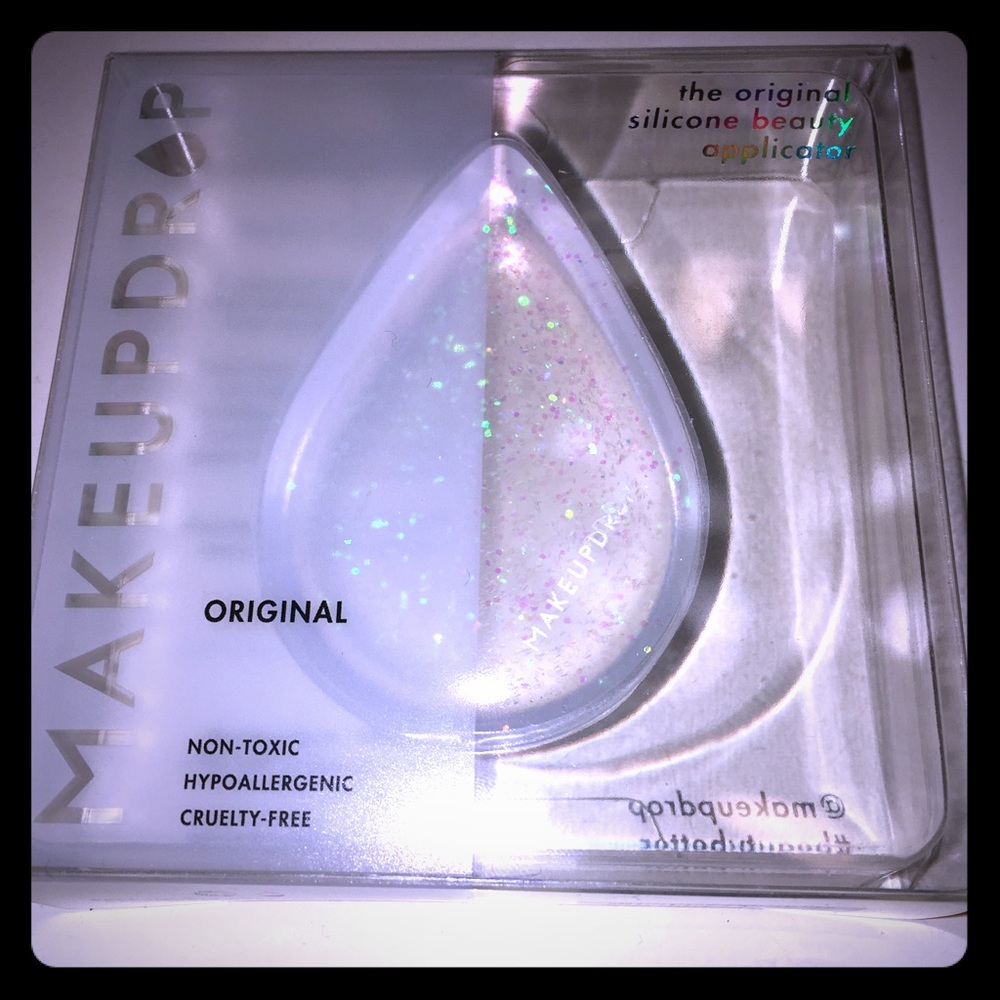 Makeup Drop Silicone Beauty Applicator NIB